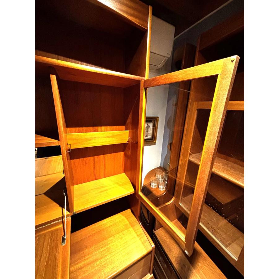 VINTAGE ネイサン NATHAN 食器棚 キャビネット リビング ダイニング