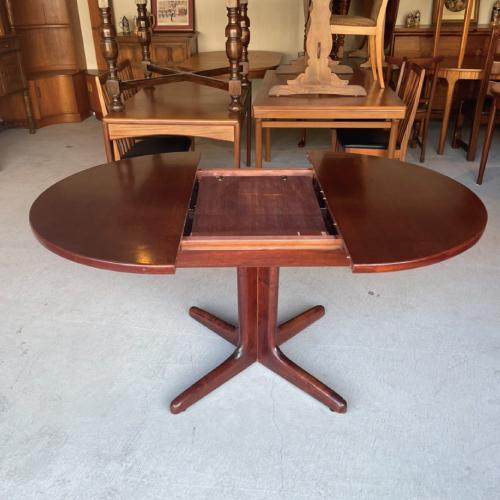 VINTAGE テーブル 小さい コンパクト ダイニング 丸型 ラウンド