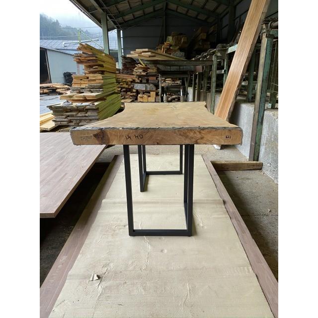 レジンテーブルローテーブル 栃リバーテーブルアイアン