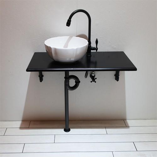 洗面台 リフォーム おしゃれ 交換 単水栓の6点セット VIN-23