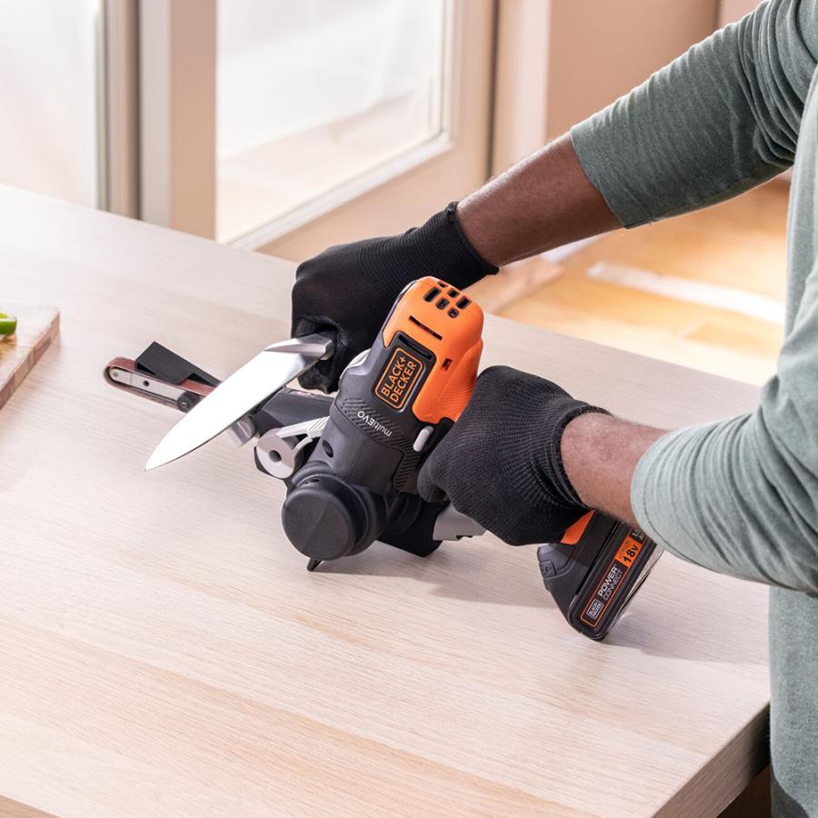 ブラックアンドデッカー (公式) マルチツール用ディテールサンダーヘッド（ヘッド単体）EDS183 マルチエボ用 サンダー 研磨 磨き ナイフ