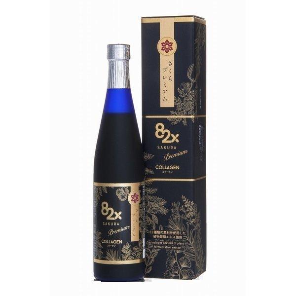 コラーゲン82X サクラプレミアム　500ｇ 植物発酵エキス配合【送料無料】 コラーゲンドリンク 酵素 ダイエット 植物酵素 | 
