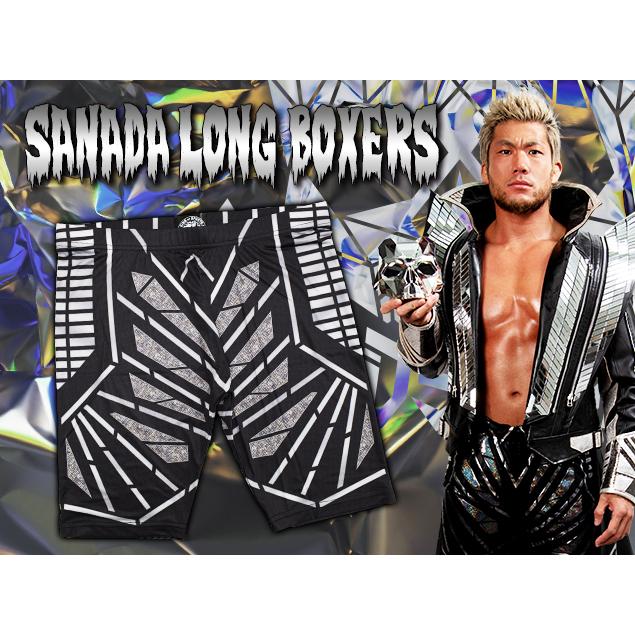 激安正規品 メール便対応 新日本プロレス Njpw ロングボクサーパンツ Sanada