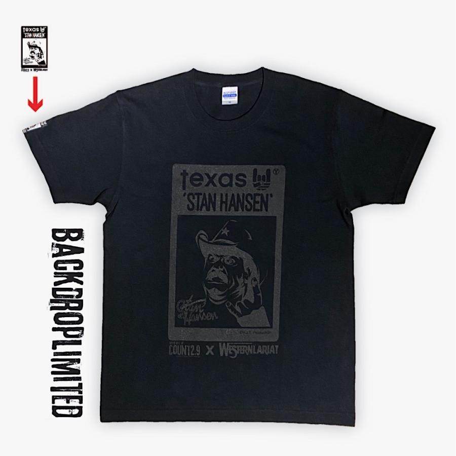 【貴重品】スタンハンセン　Tシャツ　全日本プロレス 天龍源一郎xスタン・ハンセン Tシャツ (ブラック) – プロレス専門店