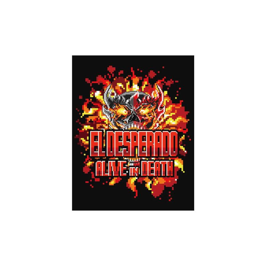 エル・デスペラード 「 dotswrestler」クリアファイル ＆ ステッカー3枚1セット（ALIVE IN DEATH）新日本プロレス NJPW |  | 01