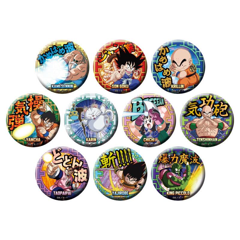 鳥山明先生 ブルジュラ ドラゴンボール ドッ缶バッジ 1パック販売