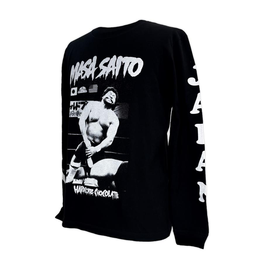 マサ斎藤 2024 ロングスリーブTシャツ (JAPAN・ブラック) Hardcore