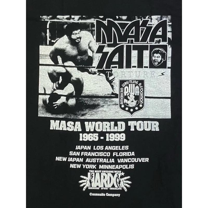 マサ斎藤 2024 ロングスリーブTシャツ (JAPAN・ブラック) Hardcore
