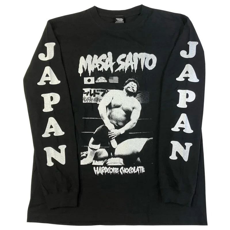 マサ斎藤 2024 ロングスリーブTシャツ (JAPAN・ブラック) Hardcore