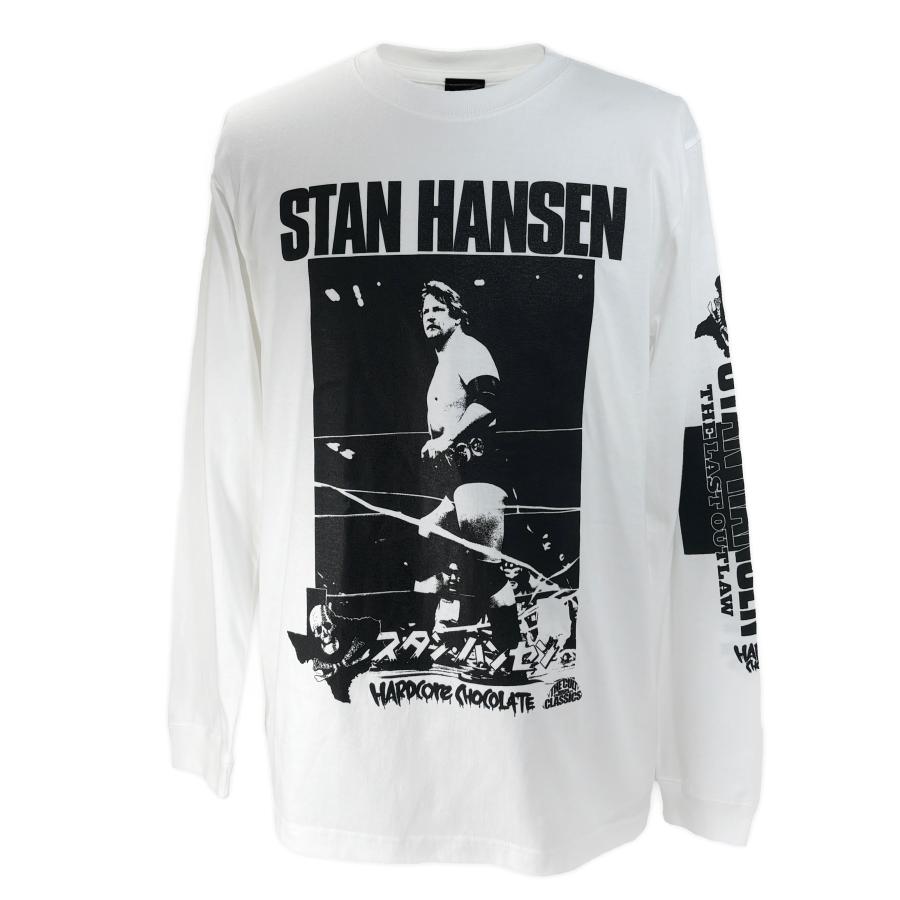 hao スタン・ハンセン スタン・ハンセン/ロングスリーブTシャツ（カウボーイ・ホワイト
