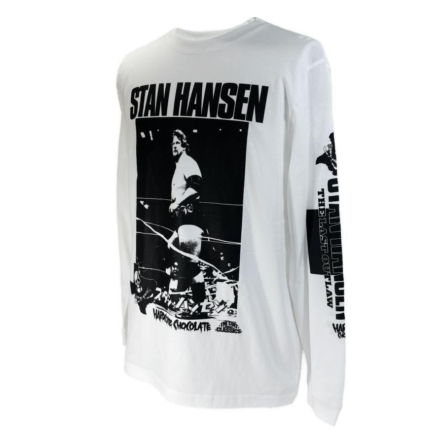 スタン・ハンセン/ロングスリーブTシャツ（カウボーイ・ホワイト