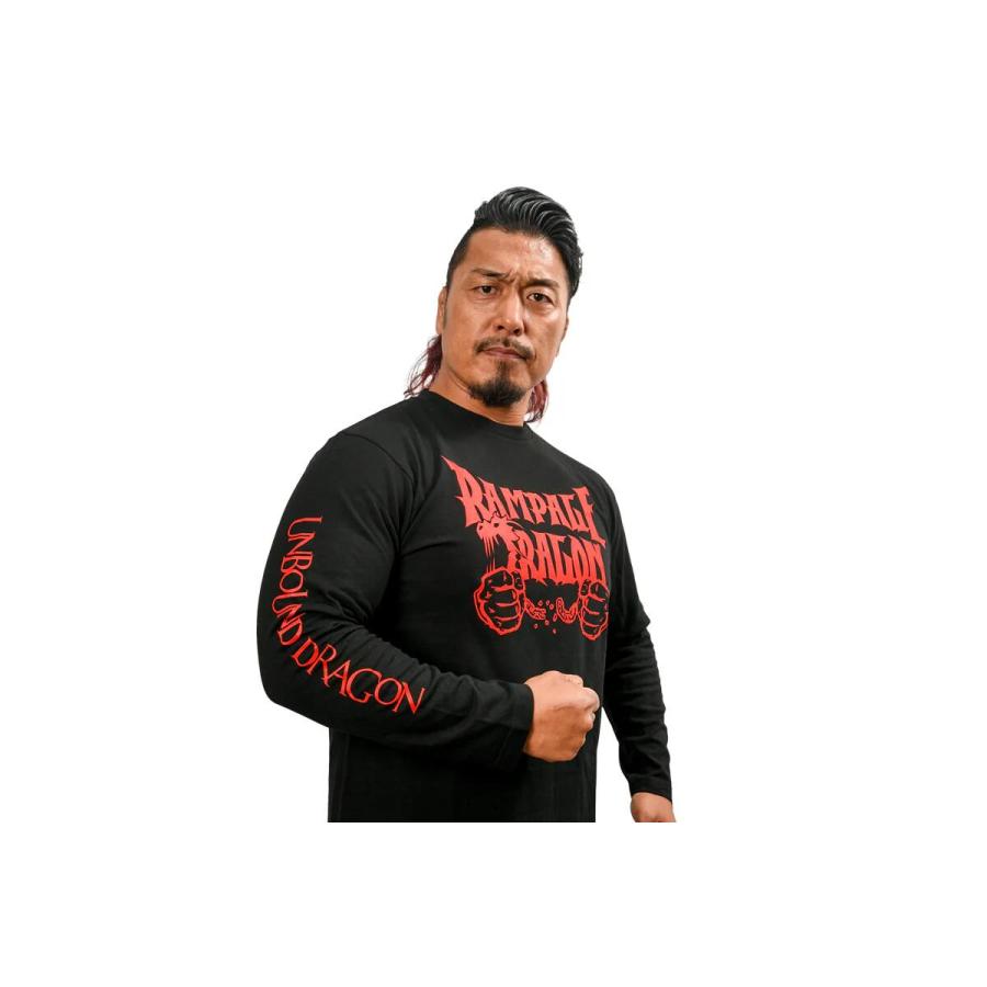 鷹木信悟×Unbound Co. ロングスリーブ Tシャツ 新日本プロレス NJPW