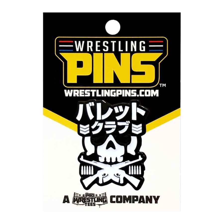 メール便対応 新日本プロレス Njpw Bullet Club バレット クラブ Katakana ピンバッジ Pin lu Kata プロレスショップ バックドロップ 通販 Yahoo ショッピング