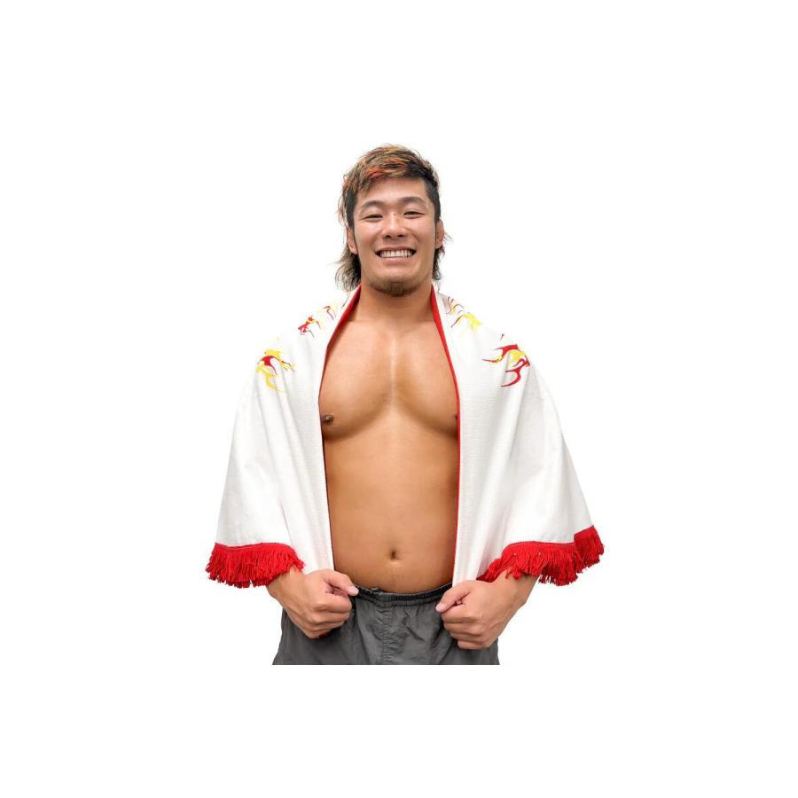上村優也 ラウンドタオル 新日本プロレス NJPW : プロレス専門店バック
