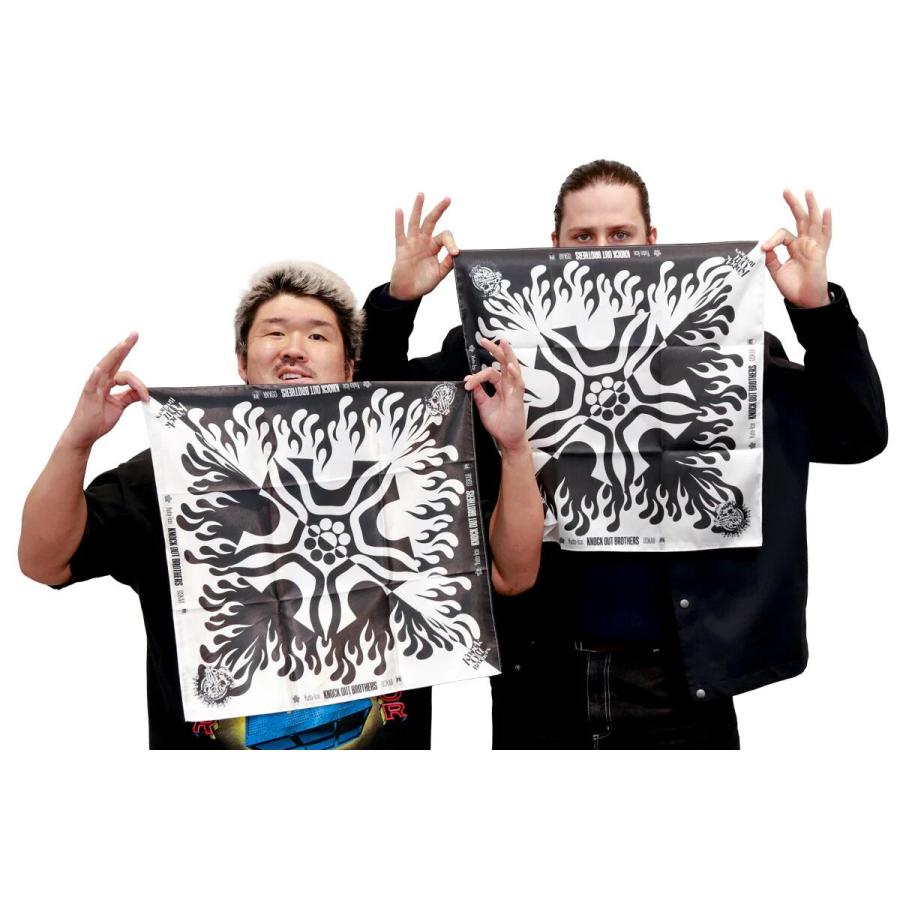 Knock Out Brothers「K.O.B SYMBOL MARK」スカーフ 新日本プロレス