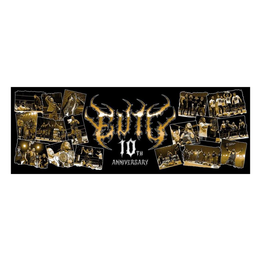 EVIL「10TH ANNIVERSARY」スポーツタオル 新日本プロレス NJPW
