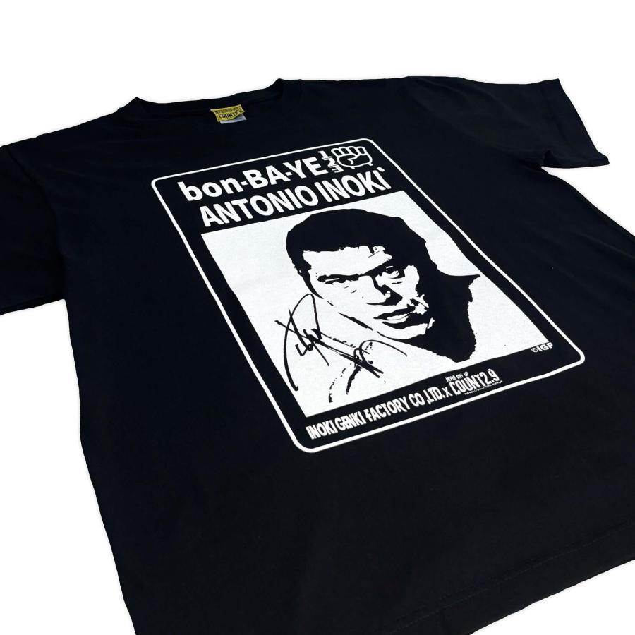 アントニオ猪木 x Count2.9 bon-BA-YE Tシャツ（ブラック）Count2.9 新