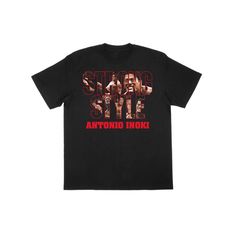 アントニオ猪木「STRONG STYLE」Tシャツ 新日本プロレス NJPW