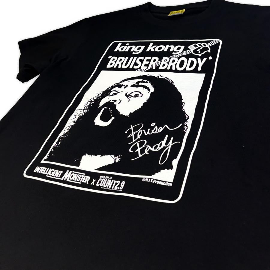 ブルーザー・ブロディ × Count2.9 コラボTシャツ(ブラック) :メール便