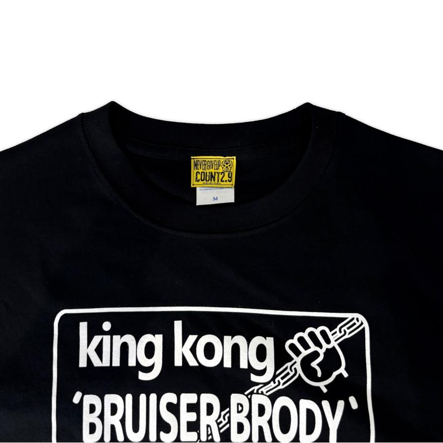 ブルーザー・ブロディ × Count2.9 コラボTシャツ(ブラック) :メール便