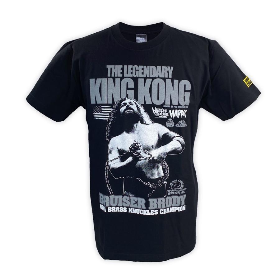 メール便対応 Tシャツ 新日本プロレス Njpw ブルーザー ブロディ レジェンダリー キンクコング ブラック Hardcore Chocolate ハードコアチョコレート T rody Lkdb プロレスショップ バックドロップ 通販 Yahoo ショッピング