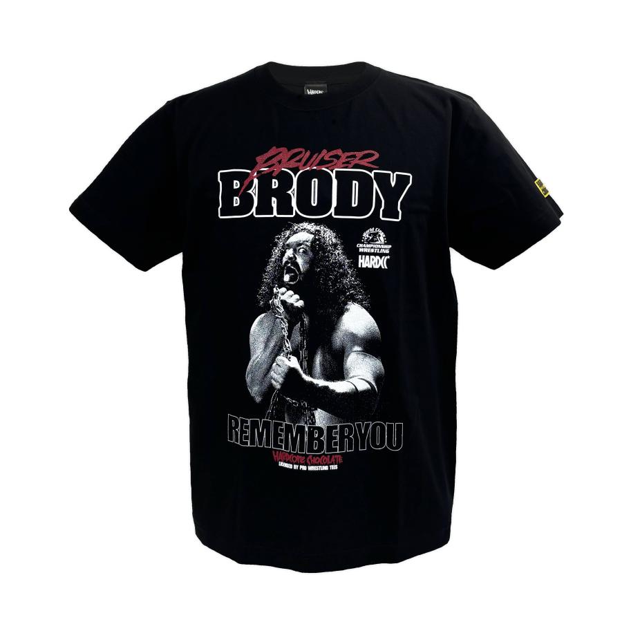 ブルーザー・ブロディ/リメンバーユー Tシャツ (ブラック) Hardcore