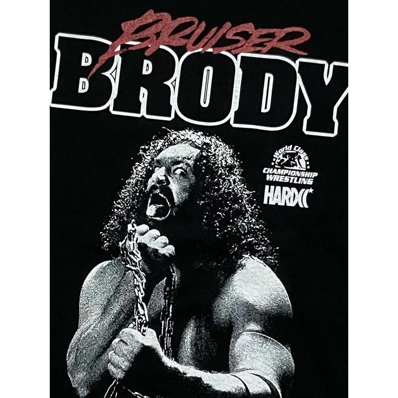 ブルーザー・ブロディ　レプリカ衣装 ブルーザー・ブロディ/リメンバーユー Tシャツ (ブラック) Hardcore