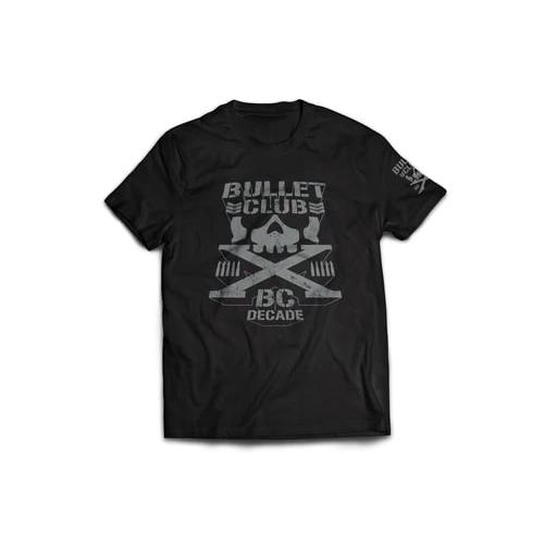 メール便対応: BULLET CLUB BC DECADE Tシャツ (ブラック×シルバー) 新日本プロレス NJPW｜bdrop｜02