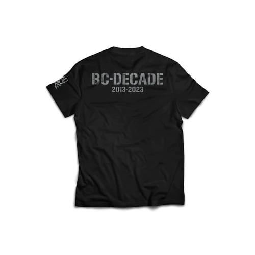 メール便対応: BULLET CLUB BC DECADE Tシャツ (ブラック×シルバー) 新日本プロレス NJPW｜bdrop｜03