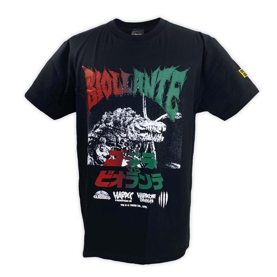 ビオランテ (G細胞ブラック) Tシャツ Hardcore Chocolate/ハードコア