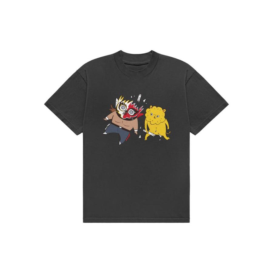 エル ・ デスペラード × 川尻こだま コラボTシャツ（スミ）新日本
