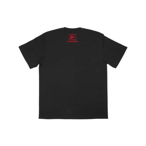 エル・デスペラード LA VIDA ES DIVERTIDA Tシャツ (ブラック×レッド