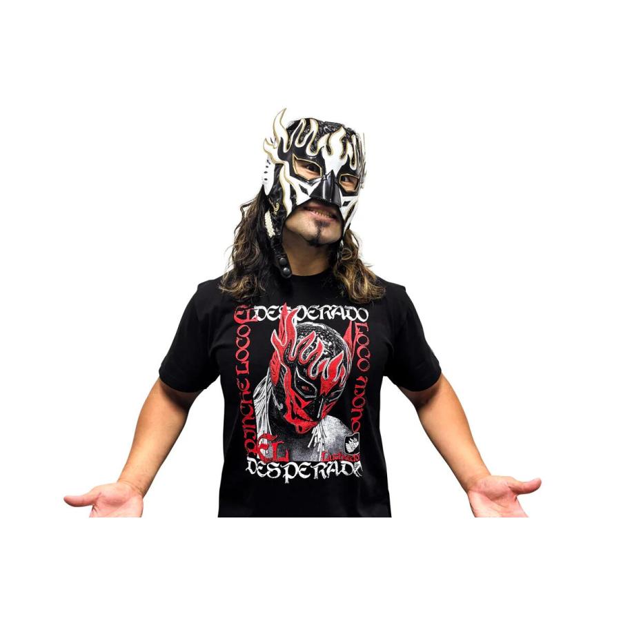 エル・デスペラード×ROLLING CRADLE RED MASK TEE 新日本プロレス NJPW