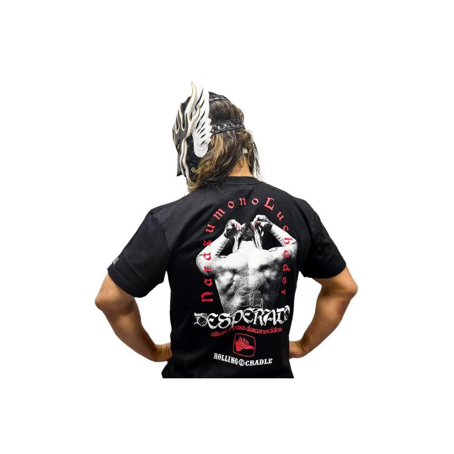 エル・デスペラード×ROLLING CRADLE RED MASK TEE 新日本プロレス NJPW