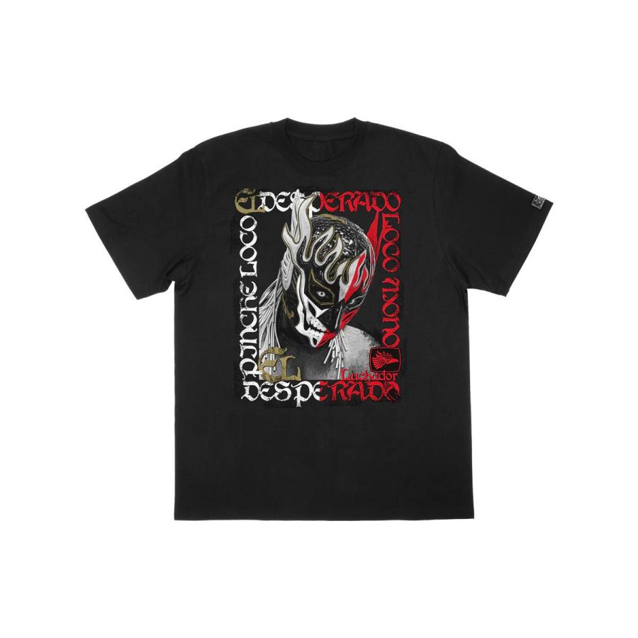 エル・デスペラード×ROLLING CRADLE コラボTシャツ（ブラック×ホワイト