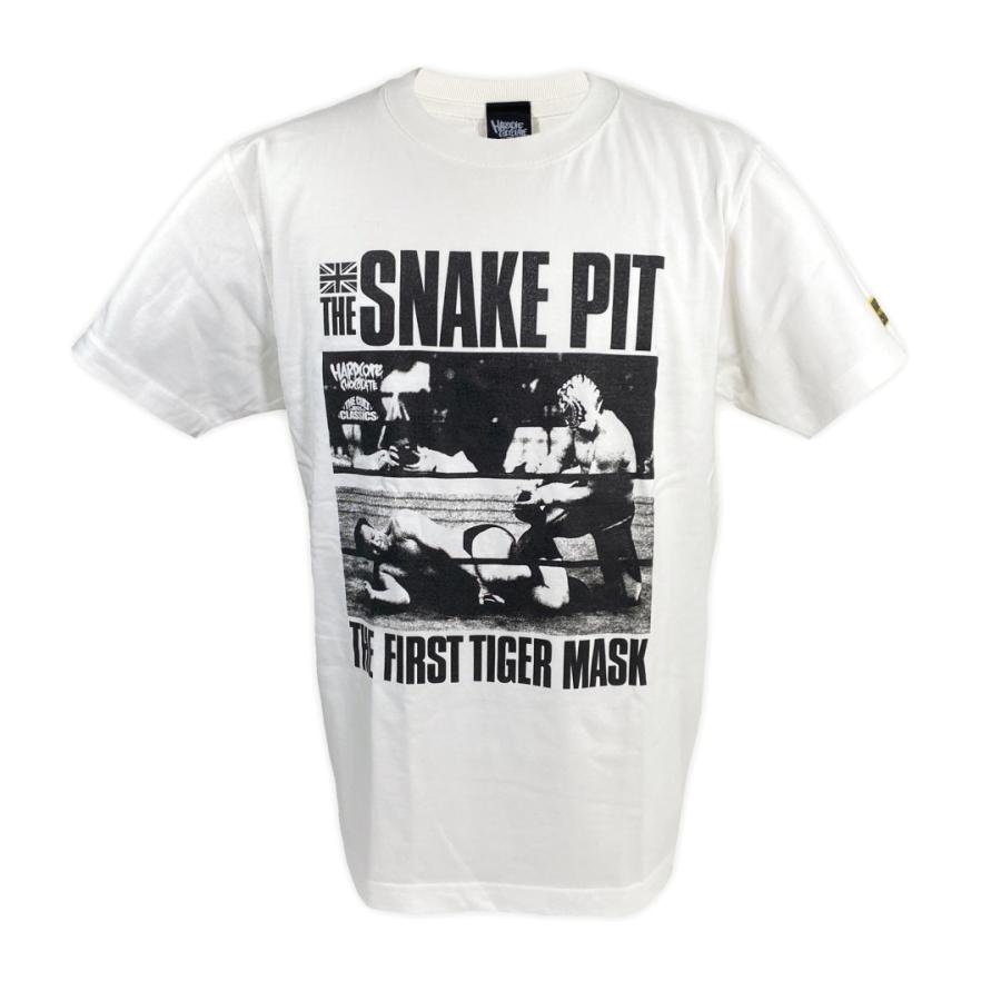初代タイガーマスク THE SNAKE PIT Tシャツ (ヨーロピアン・バニラ 