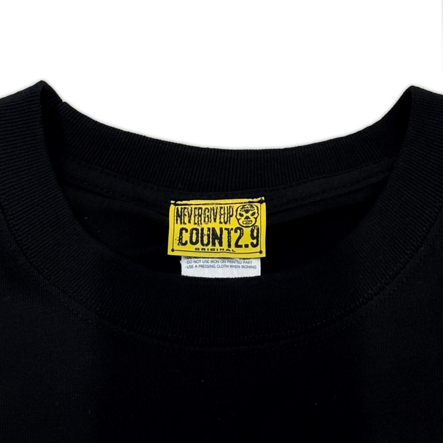 初代タイガーマスクxCount2.9 コラボTシャツ(ブラック) 新日本