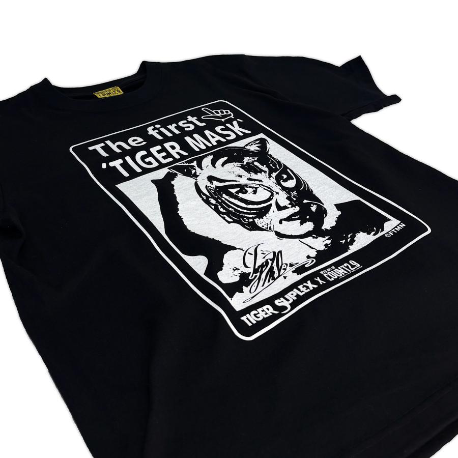 初代タイガーマスクxCount2.9 コラボTシャツ(ブラック) 新日本