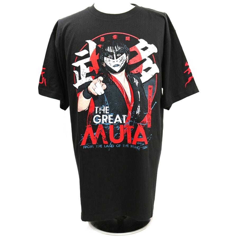メール便対応 Tシャツ The Great Muta ザ グレート ムタ 白黒ペイント ブラック T Gmuta Skp プロレスショップ バックドロップ 通販 Yahoo ショッピング
