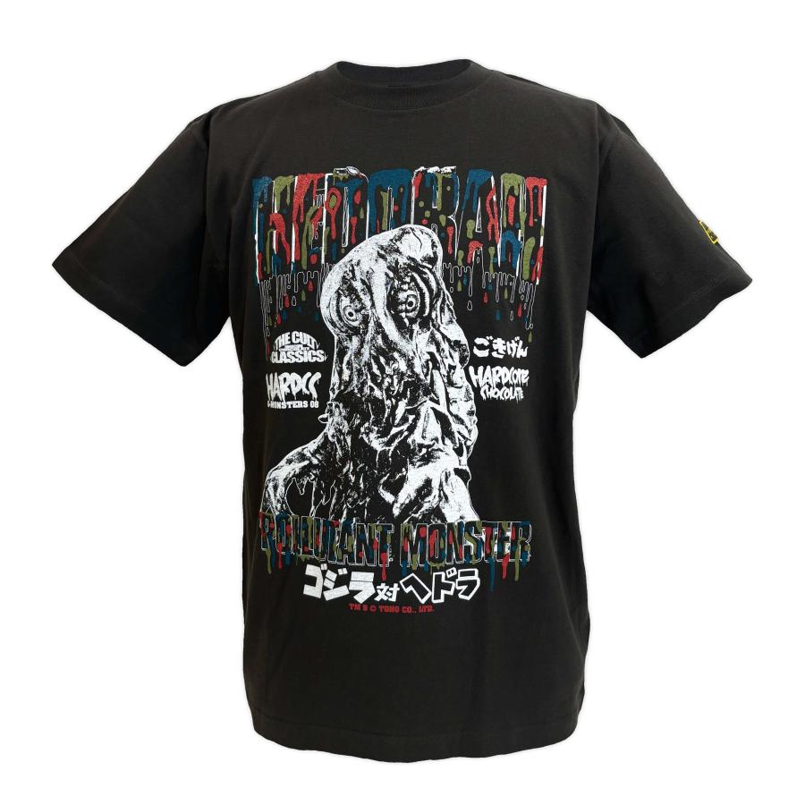 ヘドラ (公害スミ) Tシャツ Hardcore Chocolate/ハードコア