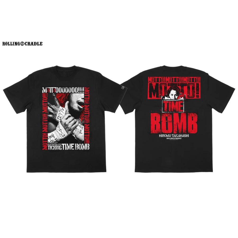 高橋ヒロム × ROLLING CRADLE コラボTシャツ（2025）新日本プロレス