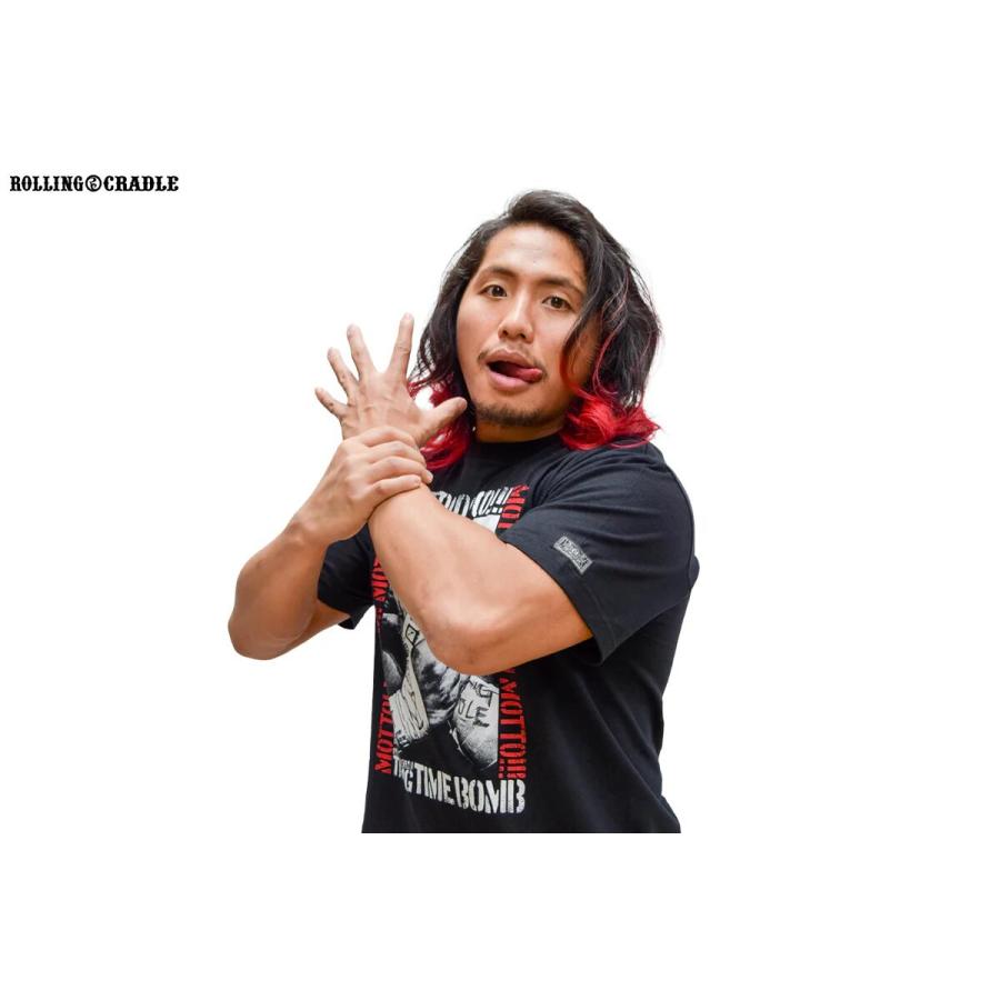 新日本プロレス ROLLING CRADLE 長袖Tシャツ エル・デスペラード Tシャツ 新日本プロレス ローリング
