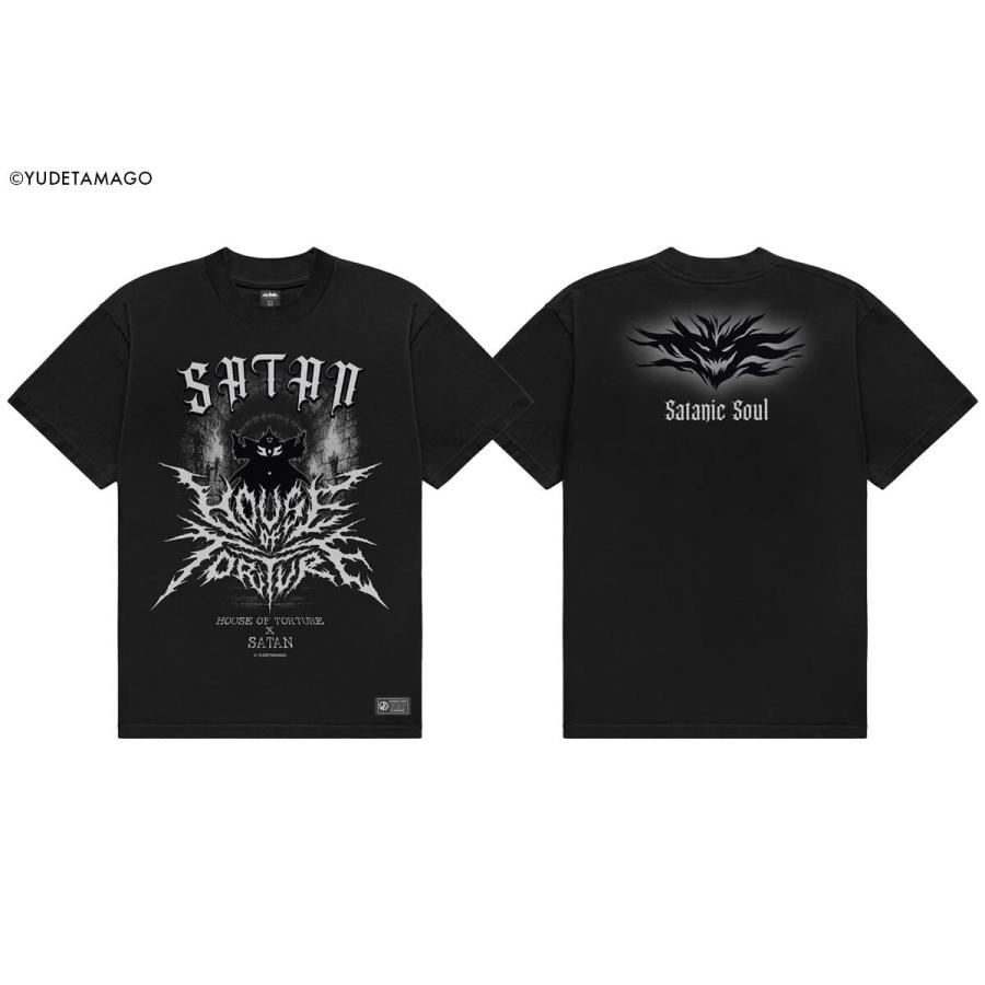 キン肉マンコラボ HOUSE OF TORTURE × サタン Tシャツ 新日本プロレス