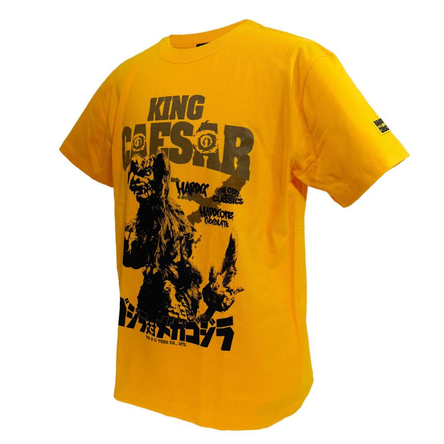 カルサリ CALUSARI Tシャツ ハードコア nyhc キングシーサー (琉球ゴールド) Tシャツ Hardcore Chocolate