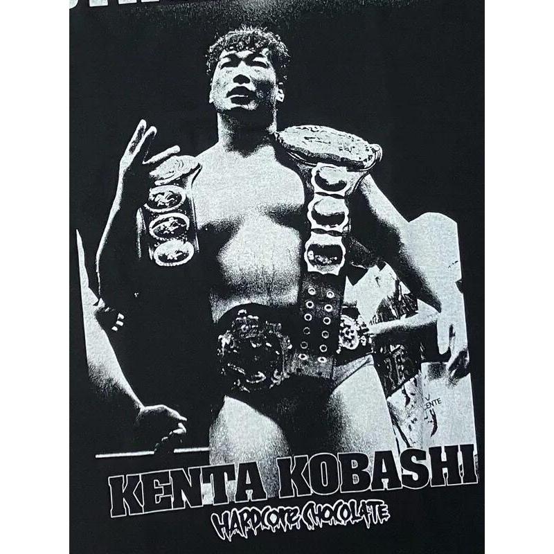 小橋建太 STRONG ARM（鉄人ブラック）Tシャツ Hardcore Chocolate