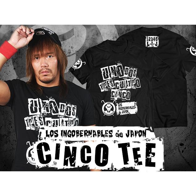 メール便対応 新日本プロレス Njpw ロス インゴベルナブレス デ ハポン L I J Cinco Tシャツ ブラック ホワイト T Lij Cinco プロレスショップ バックドロップ 通販 Yahoo ショッピング