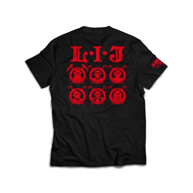 メール便対応 Tシャツ 新日本プロレス Njpw ロス インゴベルナブレス デ ハポン L I J Aguila レッド T Lijxagu プロレスショップ バックドロップ 通販 Yahoo ショッピング