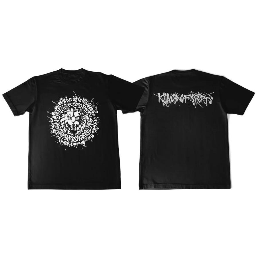 ライオンマーク ドライTシャツ（2025・ブラック×ホワイト）新日本