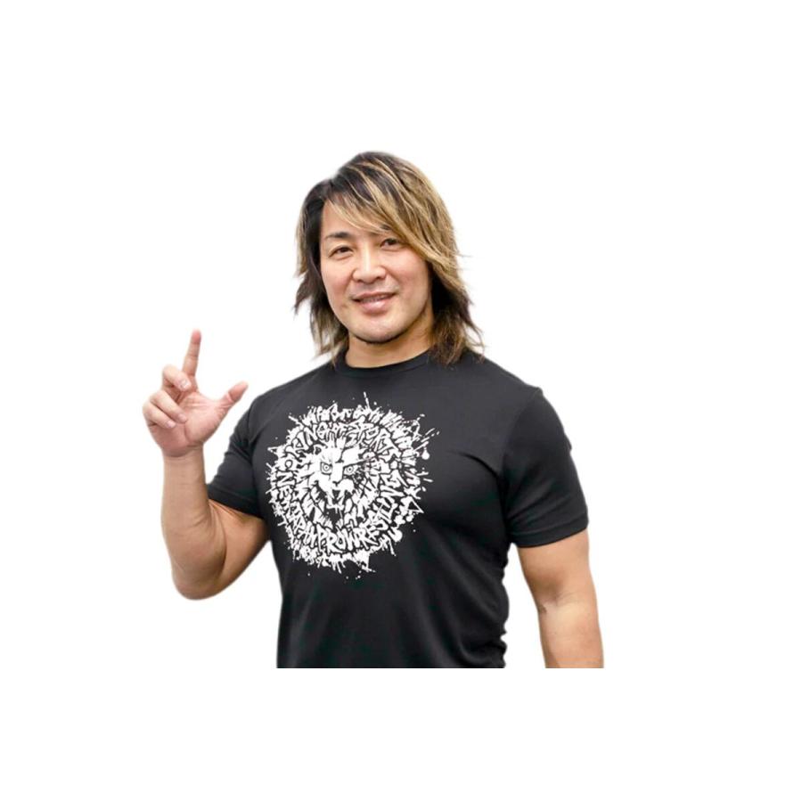 ライオンマーク ドライTシャツ（2025・ブラック×ホワイト）新日本