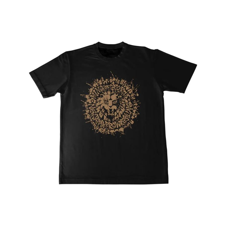 ライオンマーク ドライTシャツ（2026・ブラック×ゴールド）新日本